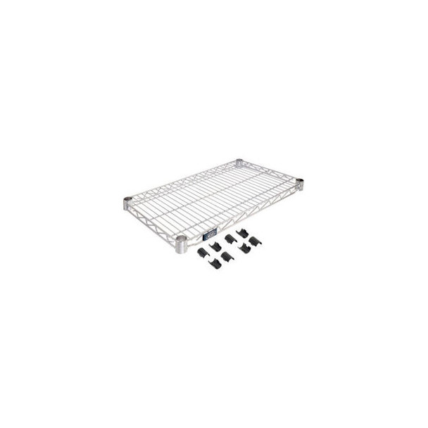 Nexel S1430C Chrome Wire Shelf 30""W x 14""D
