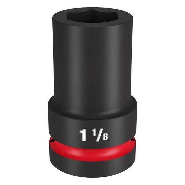 1-1/8 in. SHOCKWAVE Impact Duty 1 in. Drive Deep Well 6 Point Impact Socket