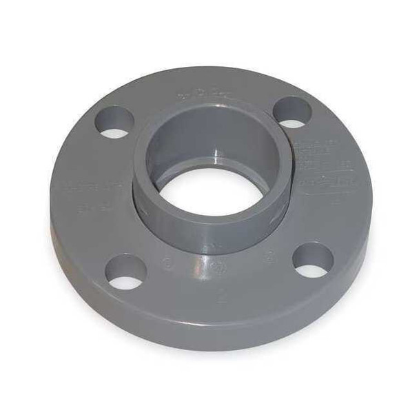 CPVC Van Stone Flange, Schedule 80, 3" Pipe Size, Socket