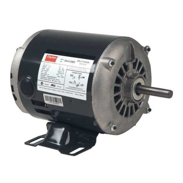 Dayton GP Mtr,Split Ph,ODP,1/4 HP,1725 rpm,56Z 5K279