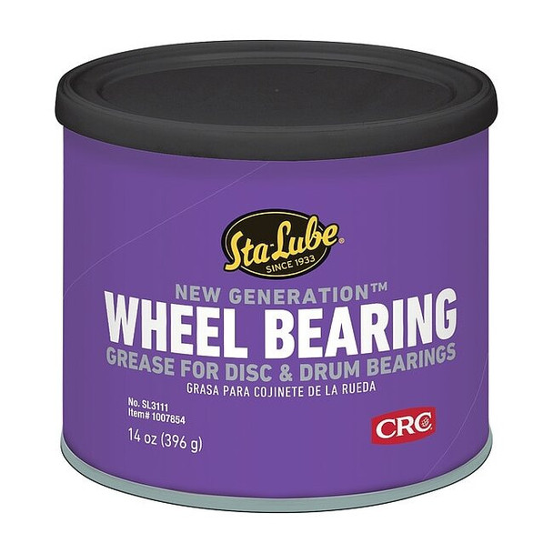 Crc Wheel Bearing Grease, 14 oz, Can, Amber SL3111