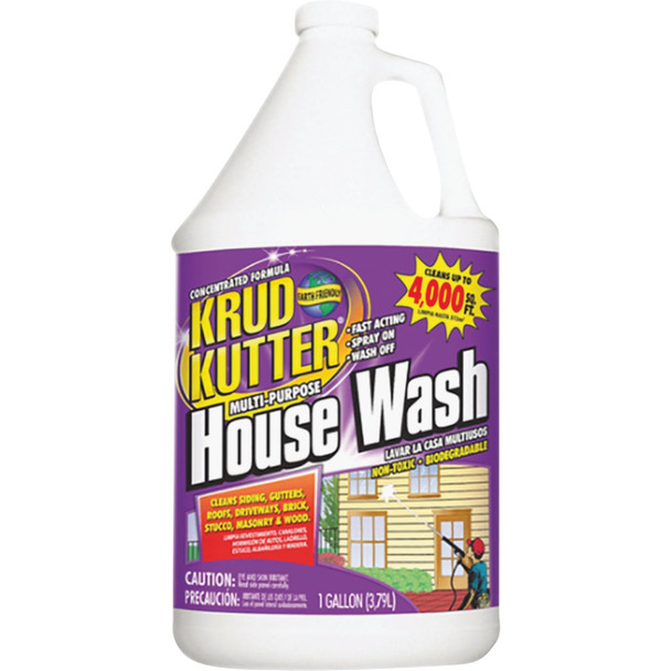 Krud Kutter Multi-Purpose House Wash Concentrate, 1 Gal. HW012