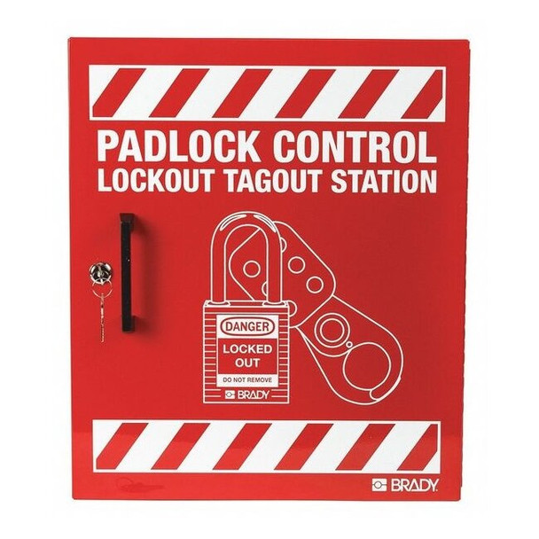 Condor Lockout Station,Red,15-1/2" H 437R75
