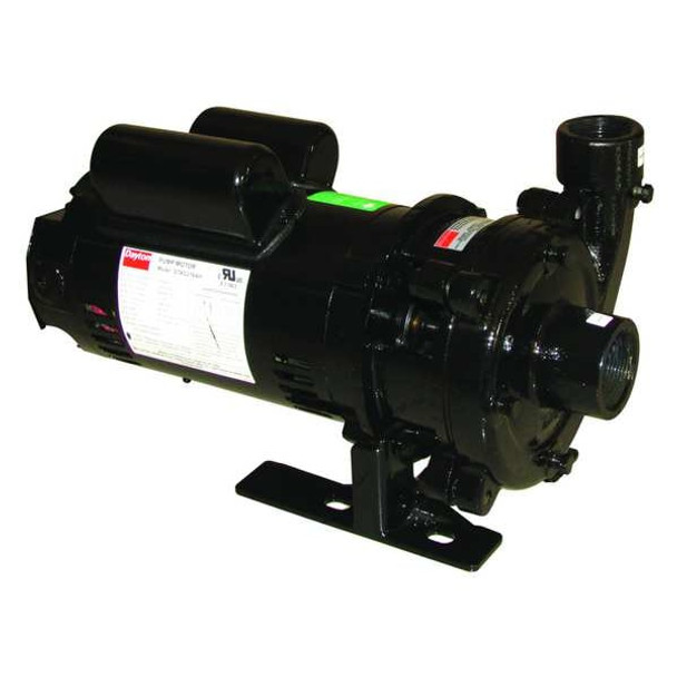 Dayton Booster Pump, 1/2 hp, 115/230V AC 45MW11 Dayton Booster Pump, 1/2 hp, 115/230V AC 45MW11