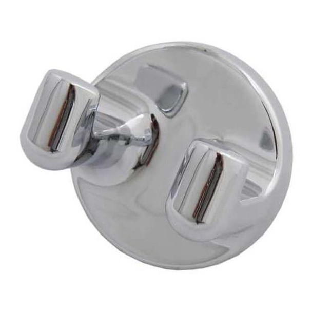 Manufacturer Varies Bathroom Hook,Zinc,Polished,2 1/8 in W 04-8402