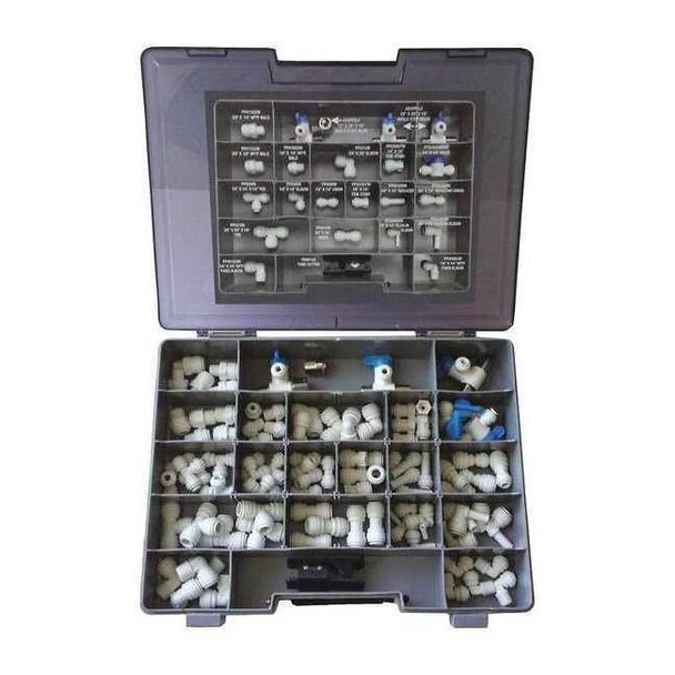 John Guest Service Repair Kit, 1/4 in, 3/8 in Tube Size, White KIT-ISRK