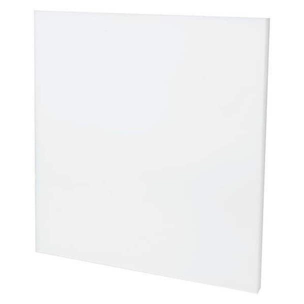 White Polypropylene Sheet Stock 48" L x 48" W x 0.063" Thick