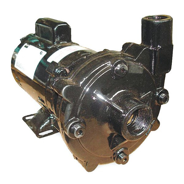 Dayton Straight Centrifugal High Head Pump,1 HP 55JJ70