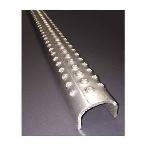 Manufacturer Varies Anti-Slip Ladder Rung,48-3/4" L,8 Gauge 63A3L125-48.75
