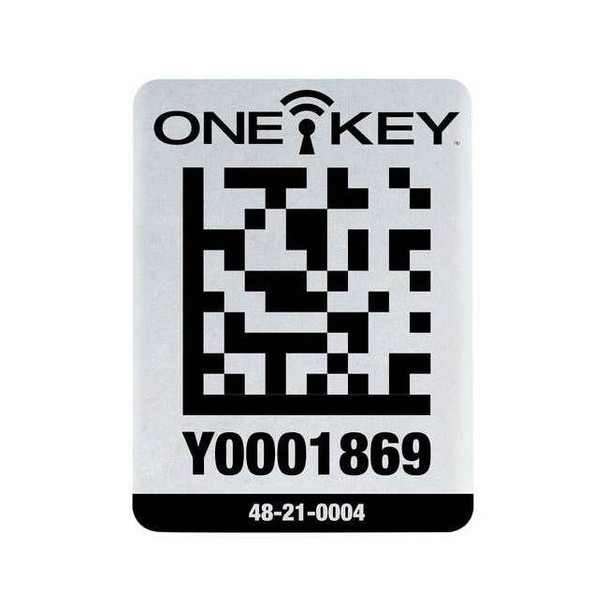 Milwaukee Tool ONE-KEY Asset ID Tag for Large Metal Surfaces,PK25 48-21-0004