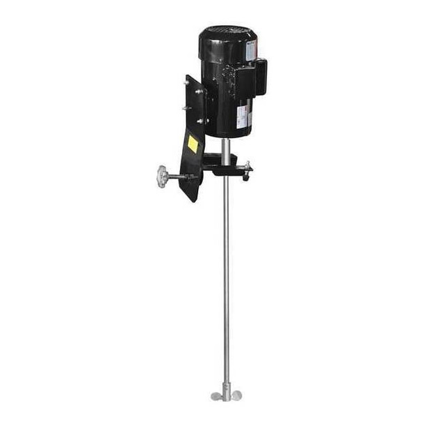 Dayton Drum Mixer,1/2 hp,115/230V AC,1,725 RPM 32V135