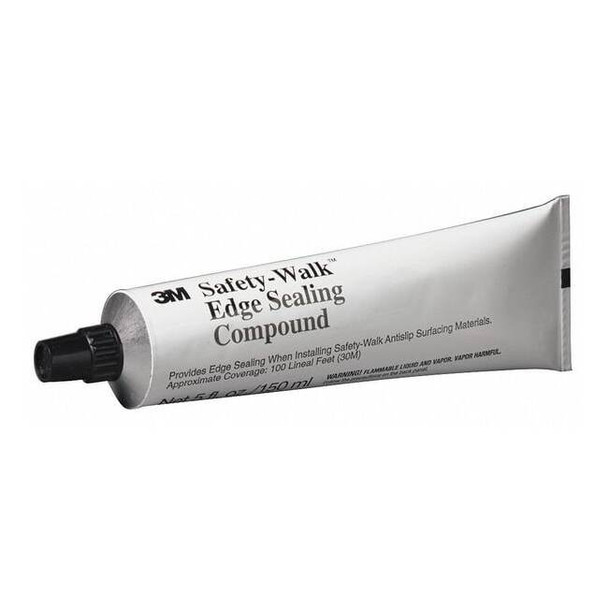3m Edge Sealing Compound, 5 oz, Tube, Clear, Hybrid Base, Safety-Walk 21531