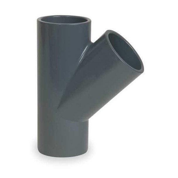 Manufacturer Varies CPVC Wye, Schedule 80, 2" Pipe Size, Socket 9870-020