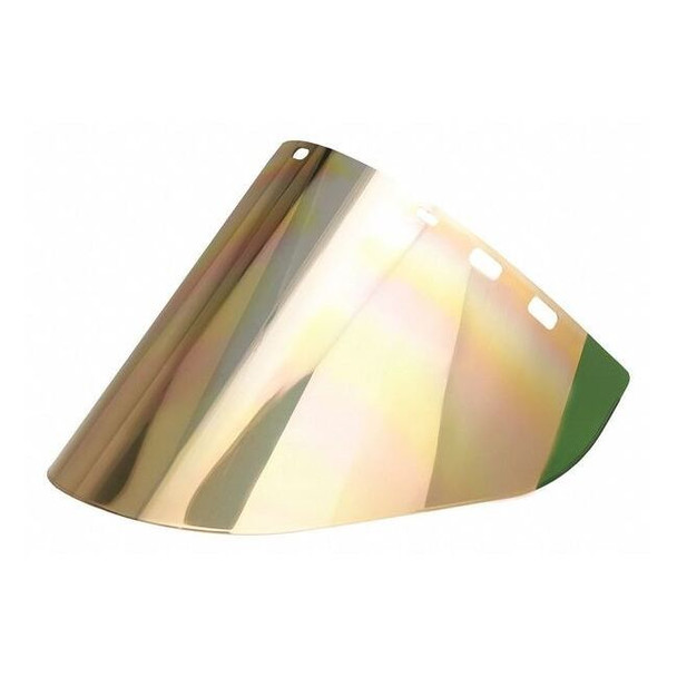 Paulson Faceshield,Metalized,Gold/Green IM22-GHC6FM