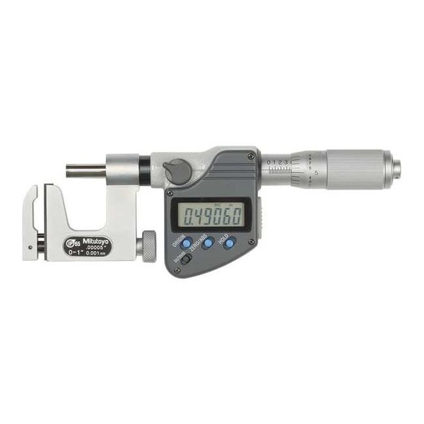 Mitutoyo Digital Micrometer, Uni-Mike, 1", SPC 317-351-32
