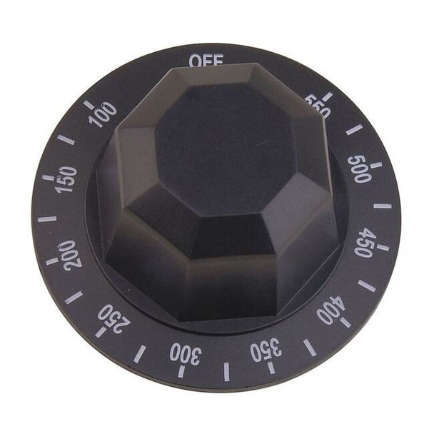 Vulcan Hart Tstat Knob,Blk,For Bulb/Capillary Tstat N15/4000-9