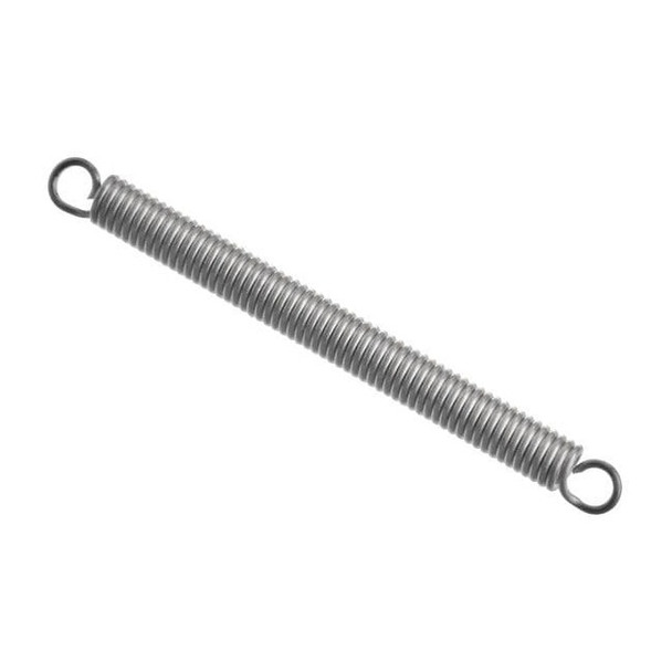 Manufacturer Varies Extension Spring, 9in.L, 0.125in.dia., PK10 81026SCS