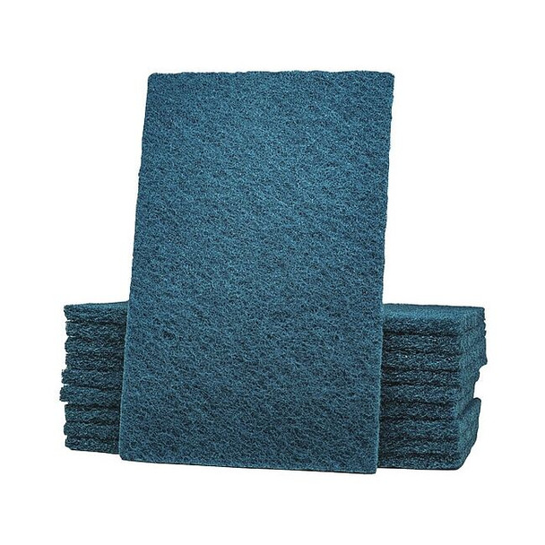 Lps Scouring Pad,8 7/8 in L,Blue,PK60 59660