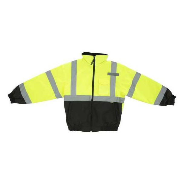 Occunomix Jacket, Polyester, Class 3 R, Yellow, 5XL LUX-350-JB-BY5X