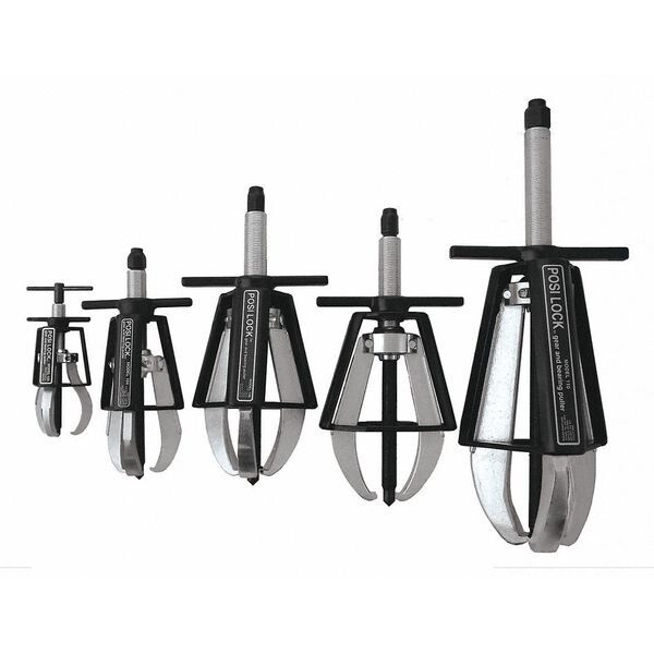 Posi Lock Puller Set,Locking,5 pcs.,20 tons Cap. PM5