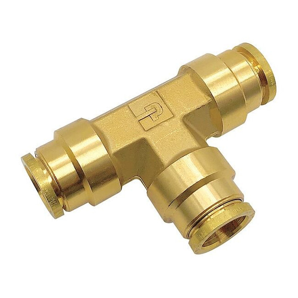 Parker Tee, Tube 5/8", 5/8", Push-Fit 5/8" 164PTC-10