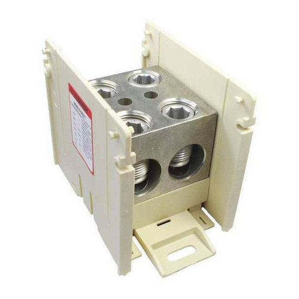 Power Distribution Block, Open, 1 Pole, 760 A Copper, 600 V AC/DC