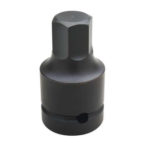 Wright Tool 1" Drive, 5"L, Impact Socket, Black Oxide 8228