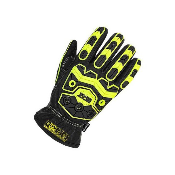 Bdg Cut-Resistant Leather Gloves, Cut Level A5 ,L 1 PR 20-9-10750-L