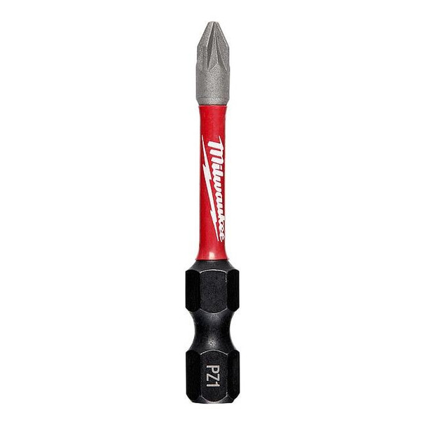 Milwaukee Tool Shockwave 2" Impact Pozidriv No. 1 Power Bit 48-32-4831