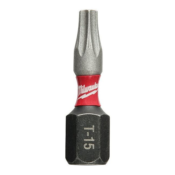 Milwaukee Tool SHOCKWAVE 2-Piece Impact Torx T15 Insert Bits, PK2 48-32-4428