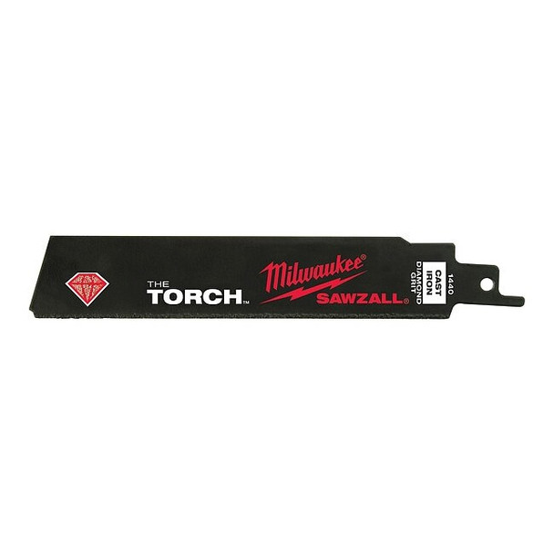 Milwaukee Tool SAWZALL THE TORCH Diamond Grit Blade 6" 48-00-1440
