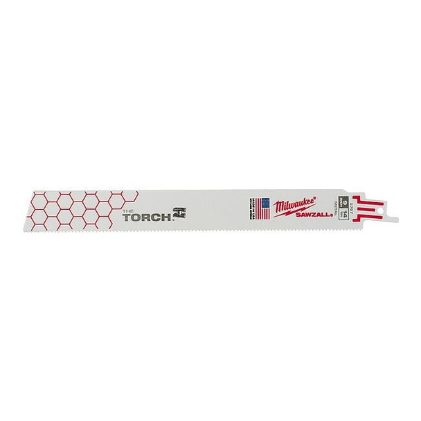 Milwaukee Tool 9" 14 TPI The Torch SAWZALL Blades (5 Pk) 48-00-5787