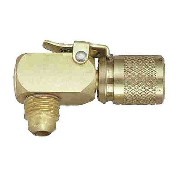 Imperial Quick Coupler,Low Loss,1/4 In MxF,90 Deg 17-C