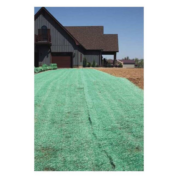 4 ft x 112.5 ft Erosion Control Blanket, 34 lb Fabric Wt, Excelsior