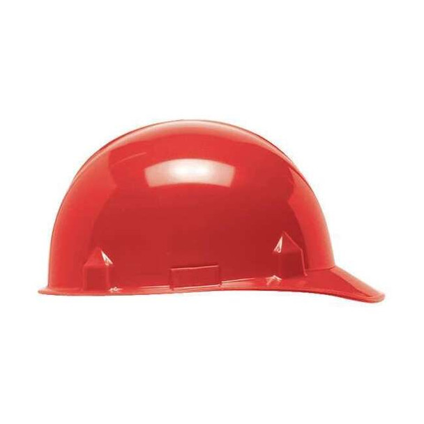 Hard Hat, SC-6, Polyethylene, 4 Point Ratchet, Type 1, Class E, Red