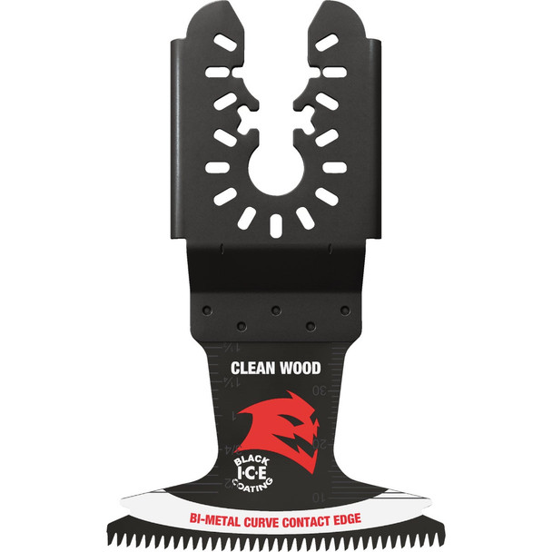 Diablo 2-1/2 in. Universal Fit Bi-Metal Oscillating Blade for Clean Wood