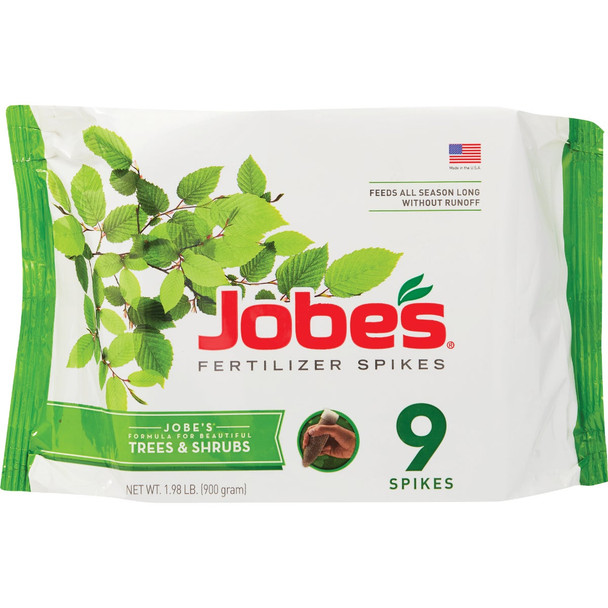 Jobe's 15-3-3 Tree Fertilizer Spikes (9-Pack) 01310