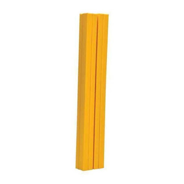 Manufacturer Varies Column Protector, Yllw, 72inH, 12inW, I-Beam V-PAD-I-66-Y