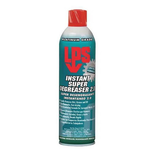 Lps Degreaser, 20 Oz Aerosol Can, Liquid, Colorless 07220