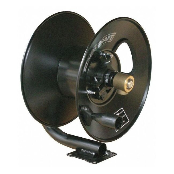 Reelcraft Hand Crank Hose Reel,50 ft,3/8" ID,Blck CT6050HN