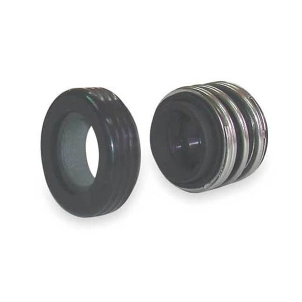 Shaft Seal, 5/8 In, Viton, Silicon Carbide, Max. Temp. (F): 250 Degrees F