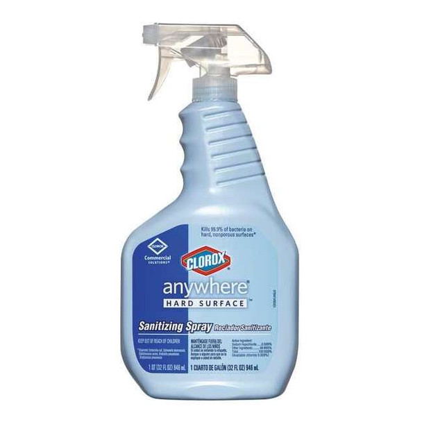 Clorox Sanitizing Spray, 32 oz. Trigger Spray Bottle, Unscented, 12 PK 01698