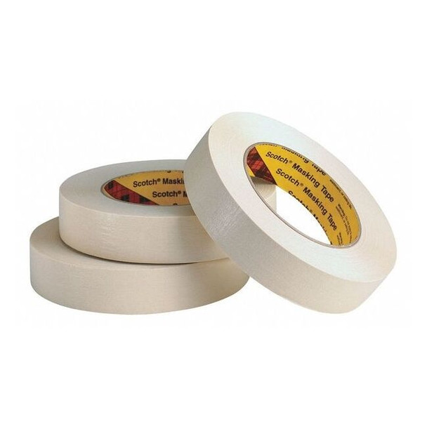 3m Painter's Tape, Tan, 48 mm W, 55 m L, 7.6 mil Thick, 231/231A 231/231A
