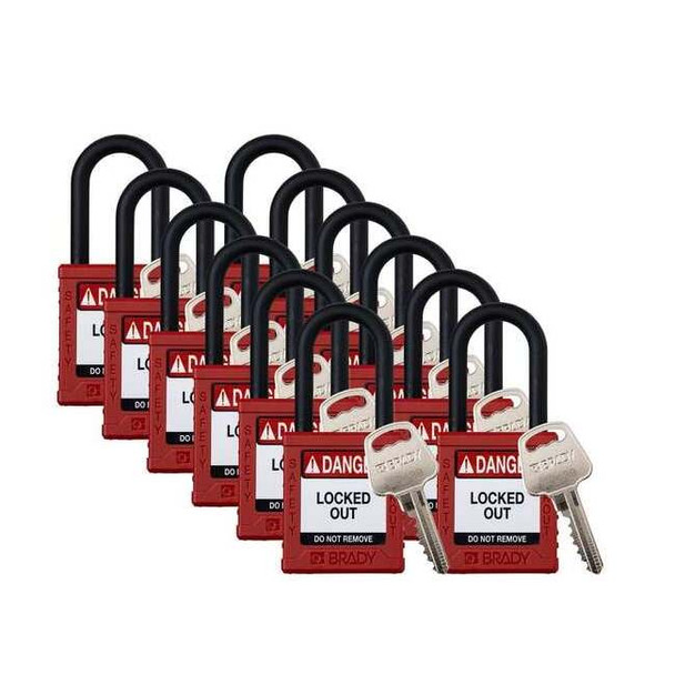 Brady SDPL-RED-38PL-KA12