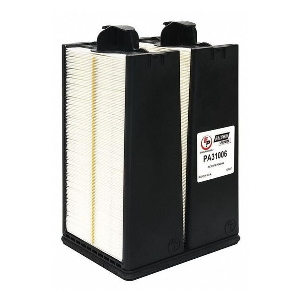 Baldwin Filters Air Filter,Element,Panel Design,13-3/4"H PA31006
