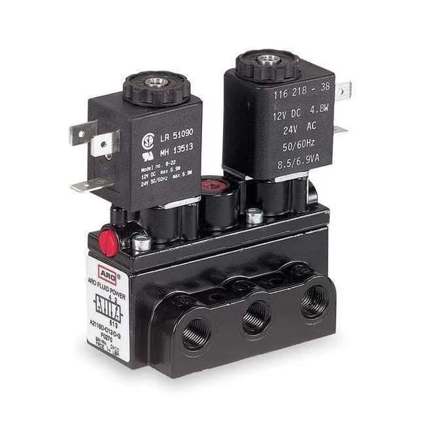Aro Solenoid Air Control Valve,1/4 In,120VAC A712SD-120-A