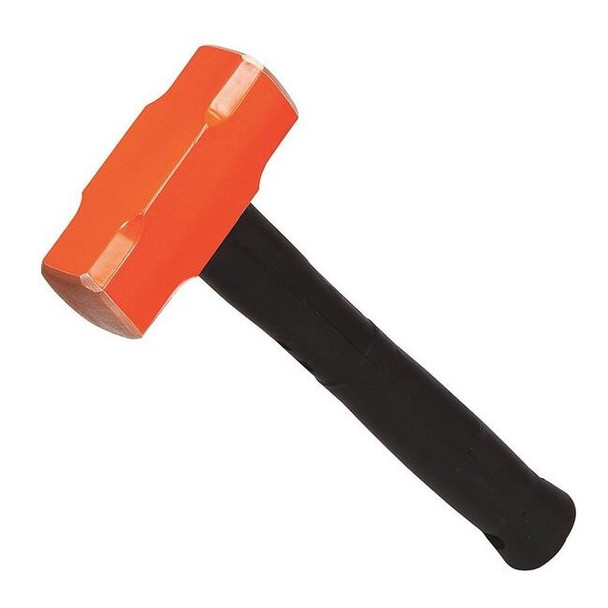 Westward Nonsparking Sledge,4 lb.,12 In,Steel 24Z029