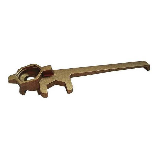 Manufacturer Varies Drum Plug Wrench,Offset,Brass Alloy 3AY72
