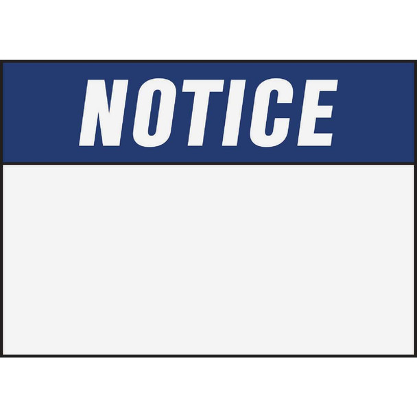 Hy-Ko Notice Sign 5800