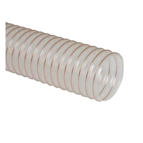 Flexaust Co Ducting Hose,25 ft L,Clear 8331060025